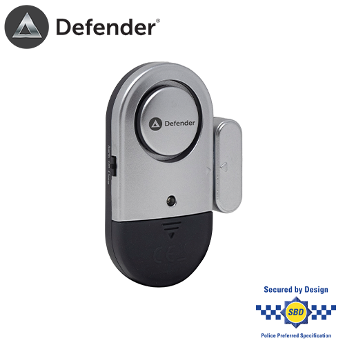 defender chime and alarm for windows and doors security chime alarm 120bd loud shop door window entry visitor intruder alarm deter intruders