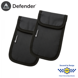 defender signal blocker keyless car crime faraday bag pouch relay theft car key signal blocker car crime police accredited