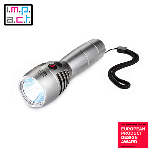 impact personal alarm torch the ultimate 3 in 1 alarm, torch and strobe bright white led torch with siren