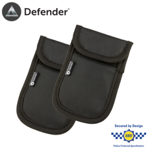 defender signal blocker keyless car crime faraday bag signal blocking pouch rfid faraday pouch car key signal blocker police accredited