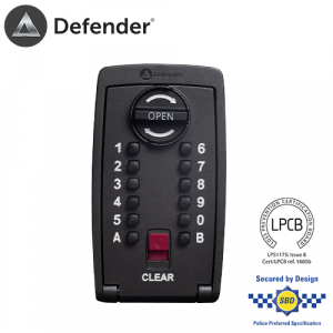 defender pro-tec key safe police preferred specification heavy duty easy press police recognised standards