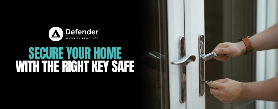 Protect your spare keys safely with Defender’s durable and secure key safe range.