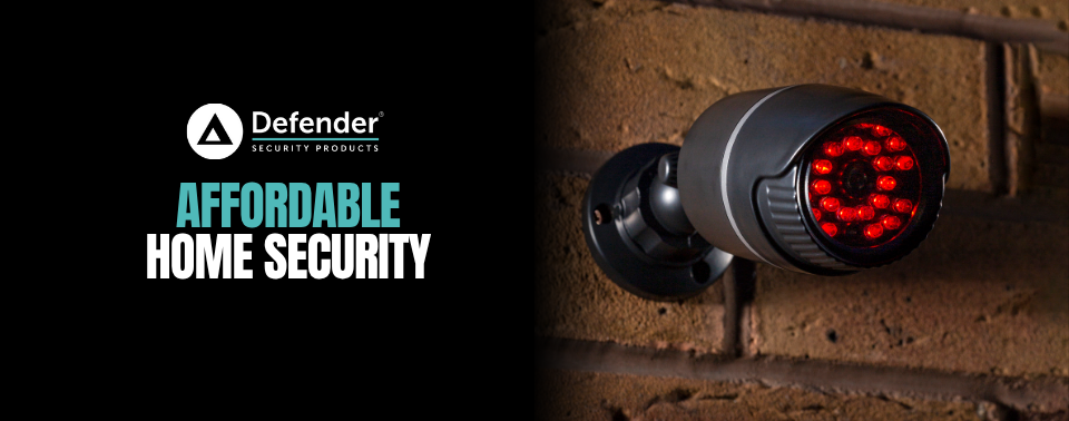 Affordable home security products from Defender, costing under £100 to protect your property